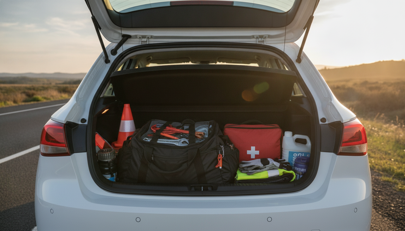 Car Emergency Kit Checklist: Roadside-Ready Trunk