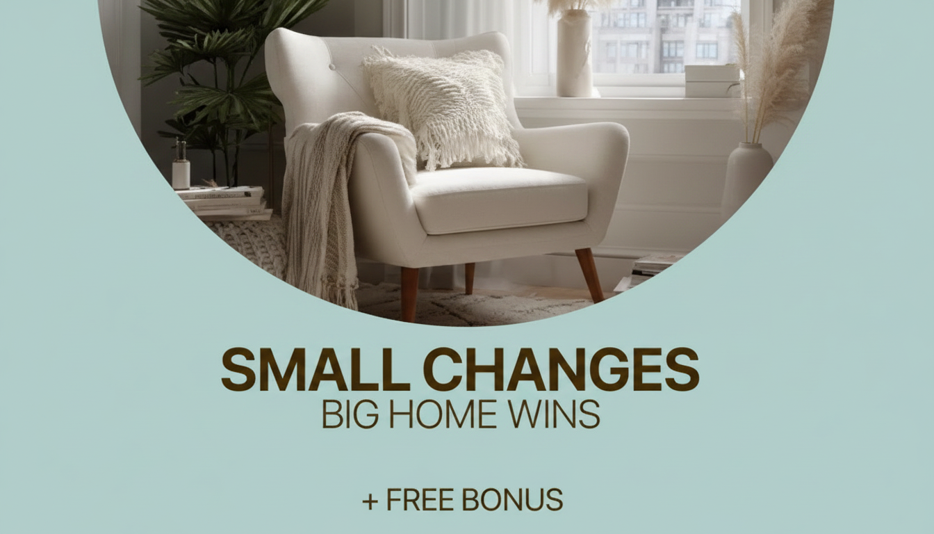 No-Reno Home Upgrades: Layout, Lighting & Storage Wins