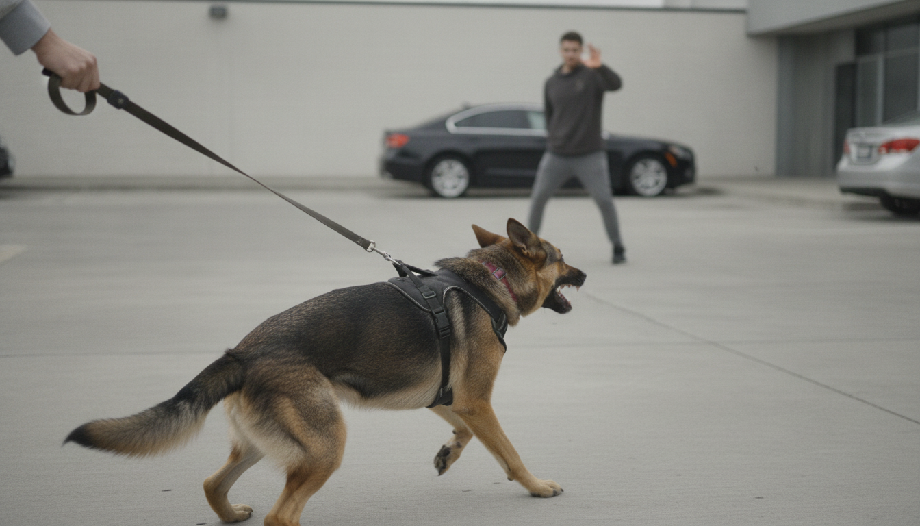 Dog Lunges and Bites Strangers: Causes and Next Steps