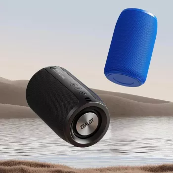 Deep Bass Waterproof Bluetooth Speaker with AUX & TF